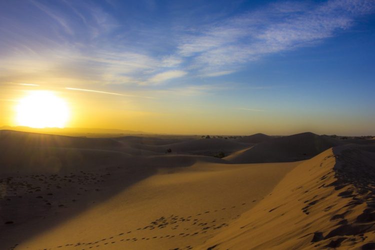 Camping In The Sahara Desert